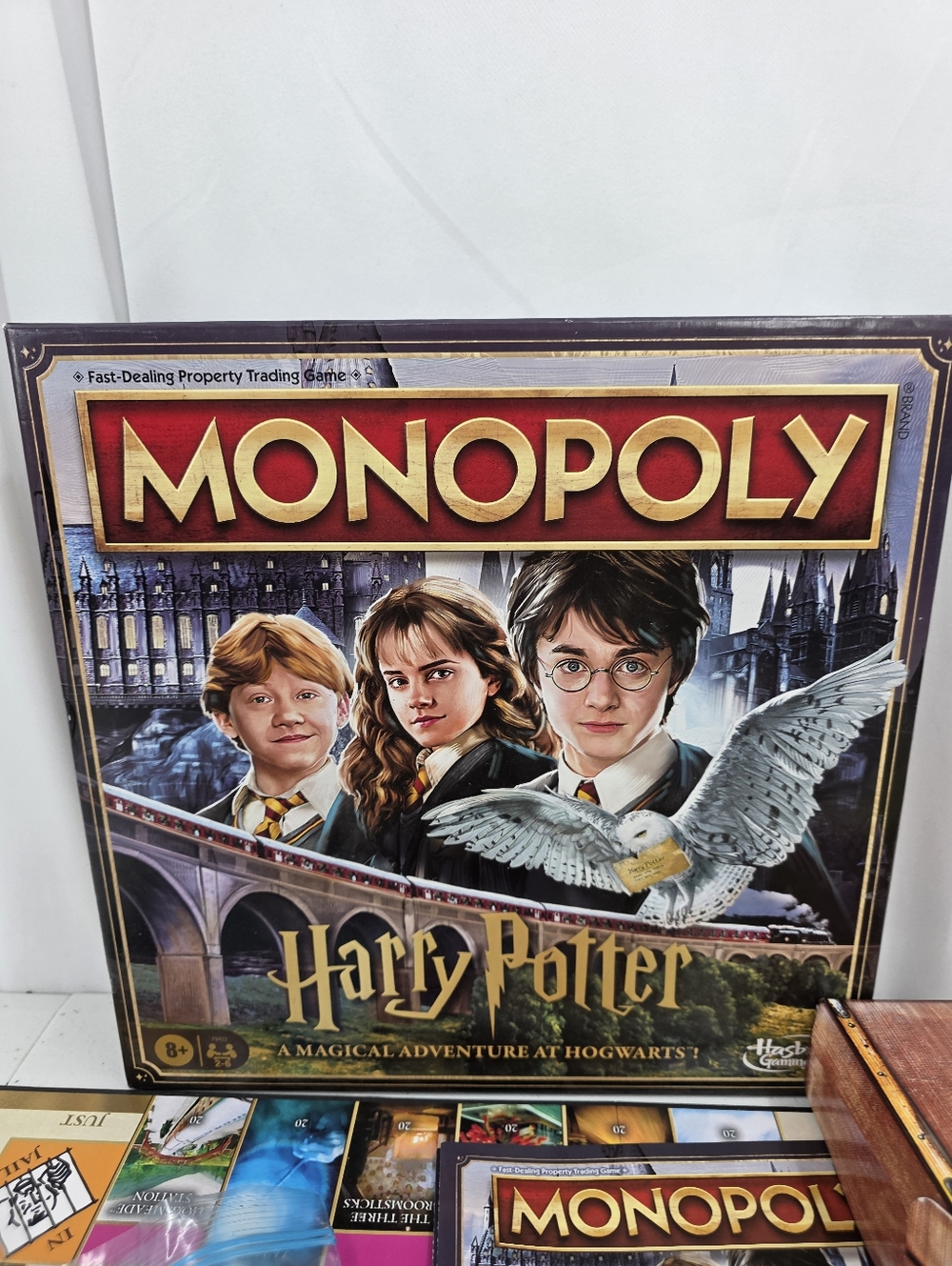 Monopoly Harry Potter Edition Board Game Magical Adventure at Hogwarts Complete.